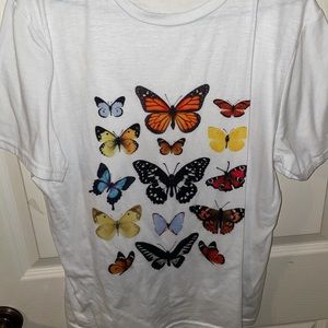 Butterfly tee
